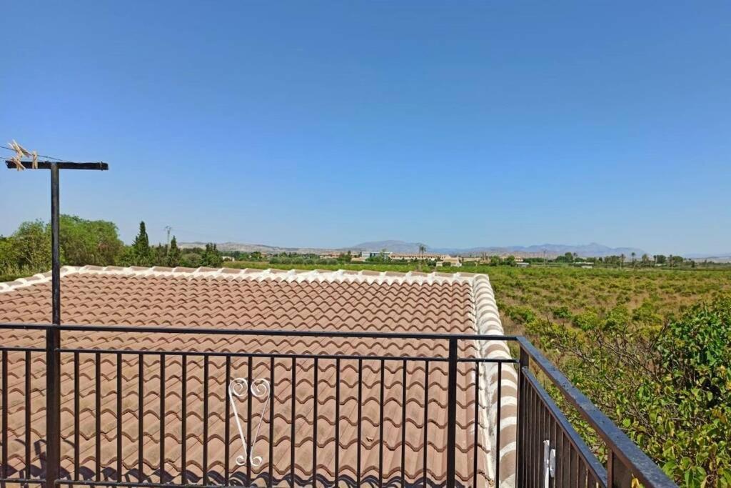 Villa Rustica Privada Con Gran Chalet Y Piscina Elche Extérieur photo