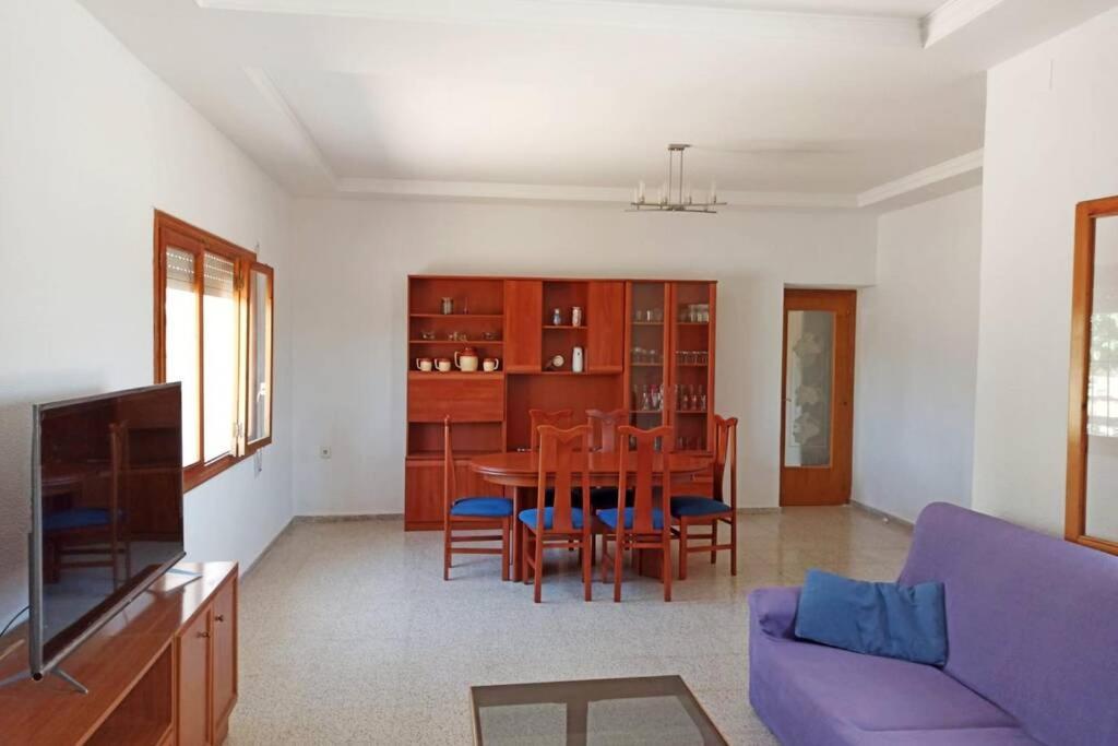 Villa Rustica Privada Con Gran Chalet Y Piscina Elche Extérieur photo